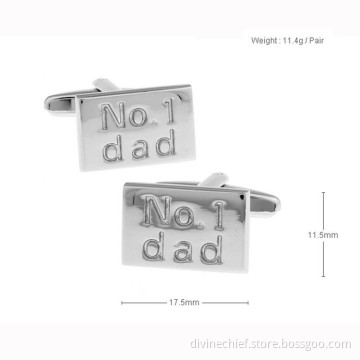 2016 Top Selling High Quality Suit Shirt Cufflinks For Father's Day Gift